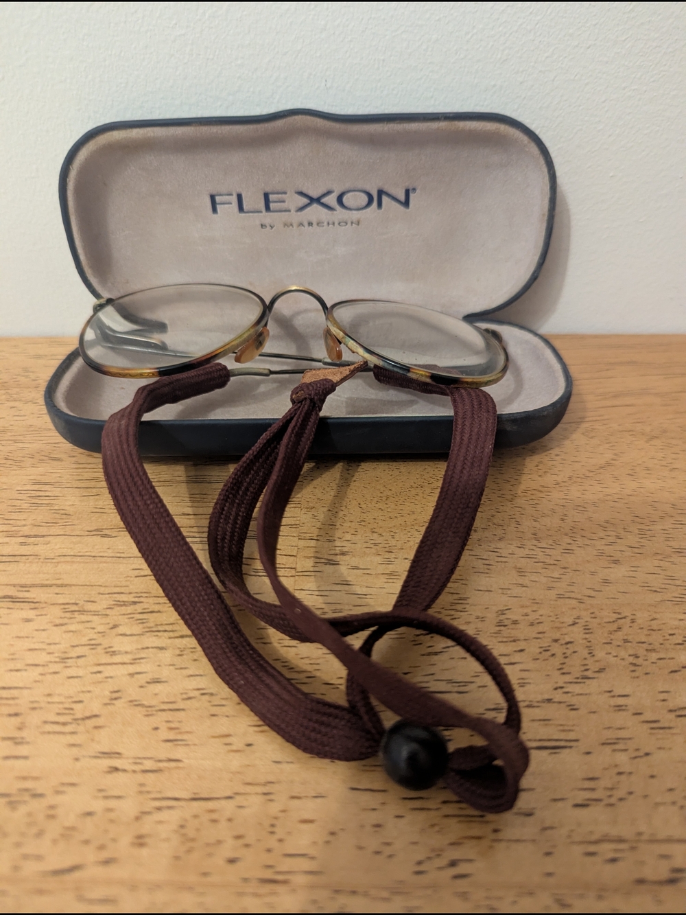 Flexcon By Marchon, NBA by Society Optiks N875 55 Aviator Eyeglasses Frame Italy